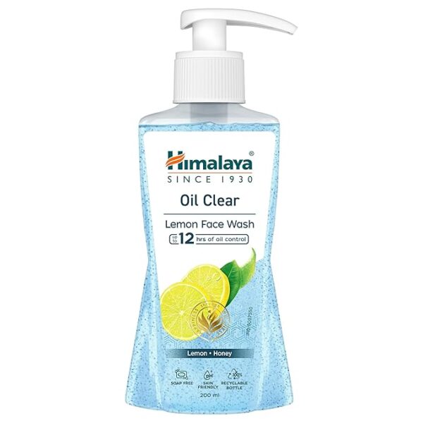 Himalaya Oil Clear Lemon Face Wash, 200ml